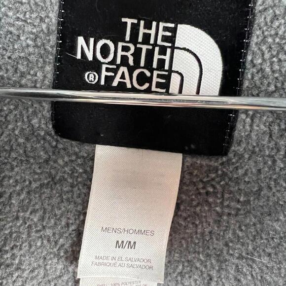 The North Face Polartec Denali Fleece Jacket Men’s M Gray Black  TNF Outdoor - Picture 4 of 8